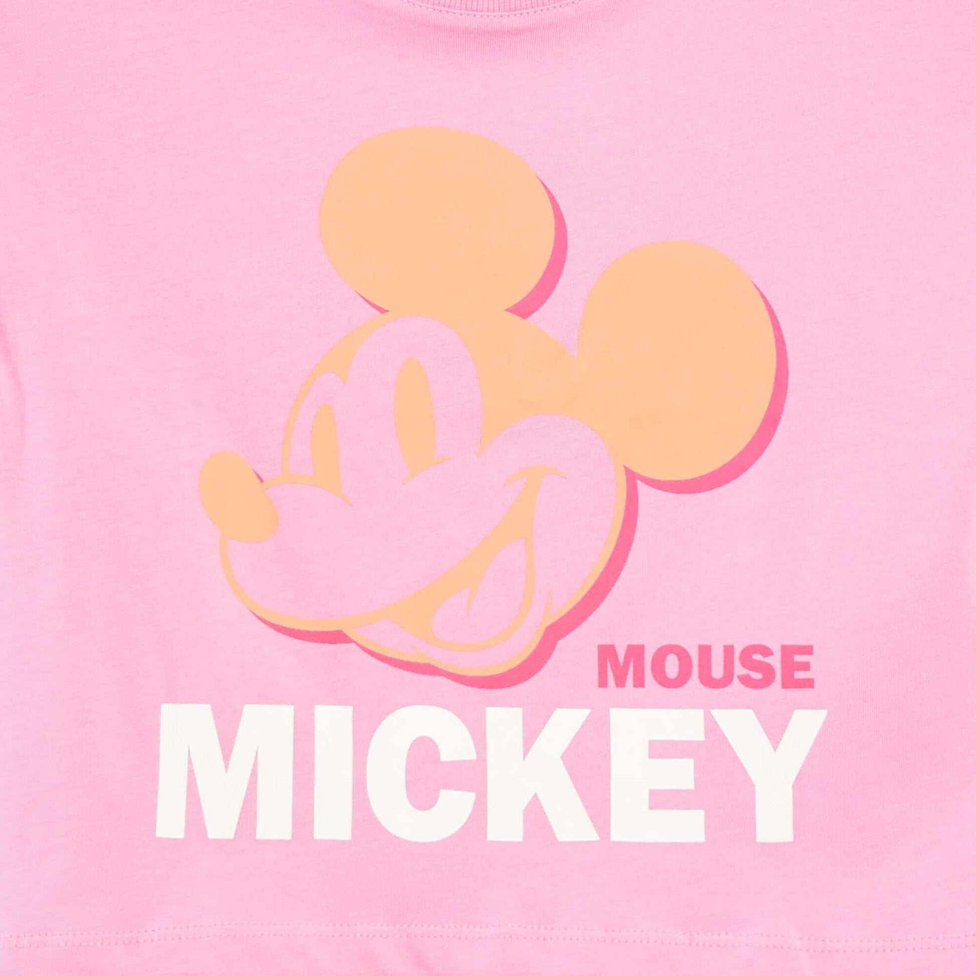 Tee-shirt crop top 'Mickey' ROSE