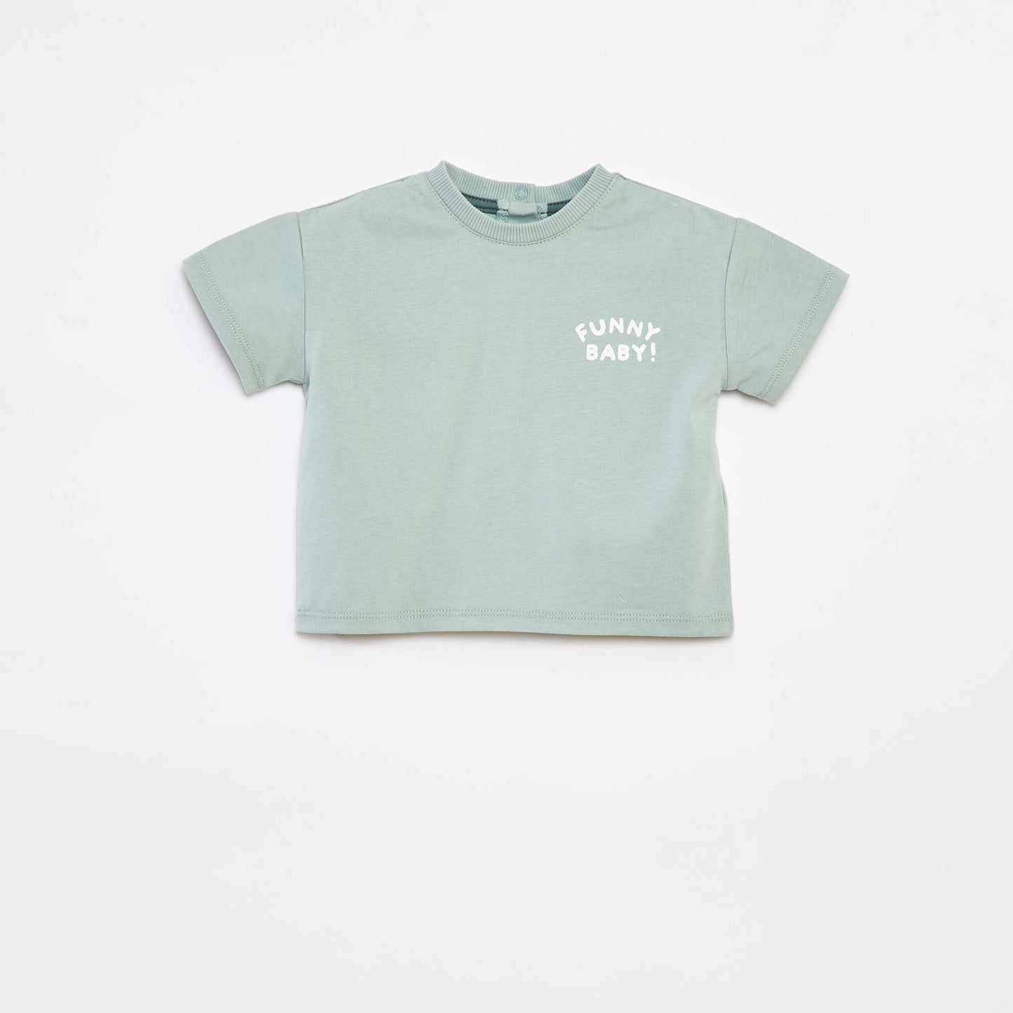Ensemble court t-shirt + short + bob - 3 pièces VERT
