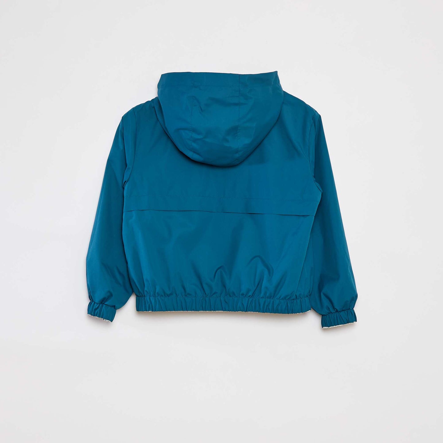 Coupe-vent réversible bicolore VERT/BLEU