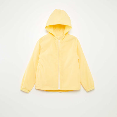 Coupe vent uni JAUNE