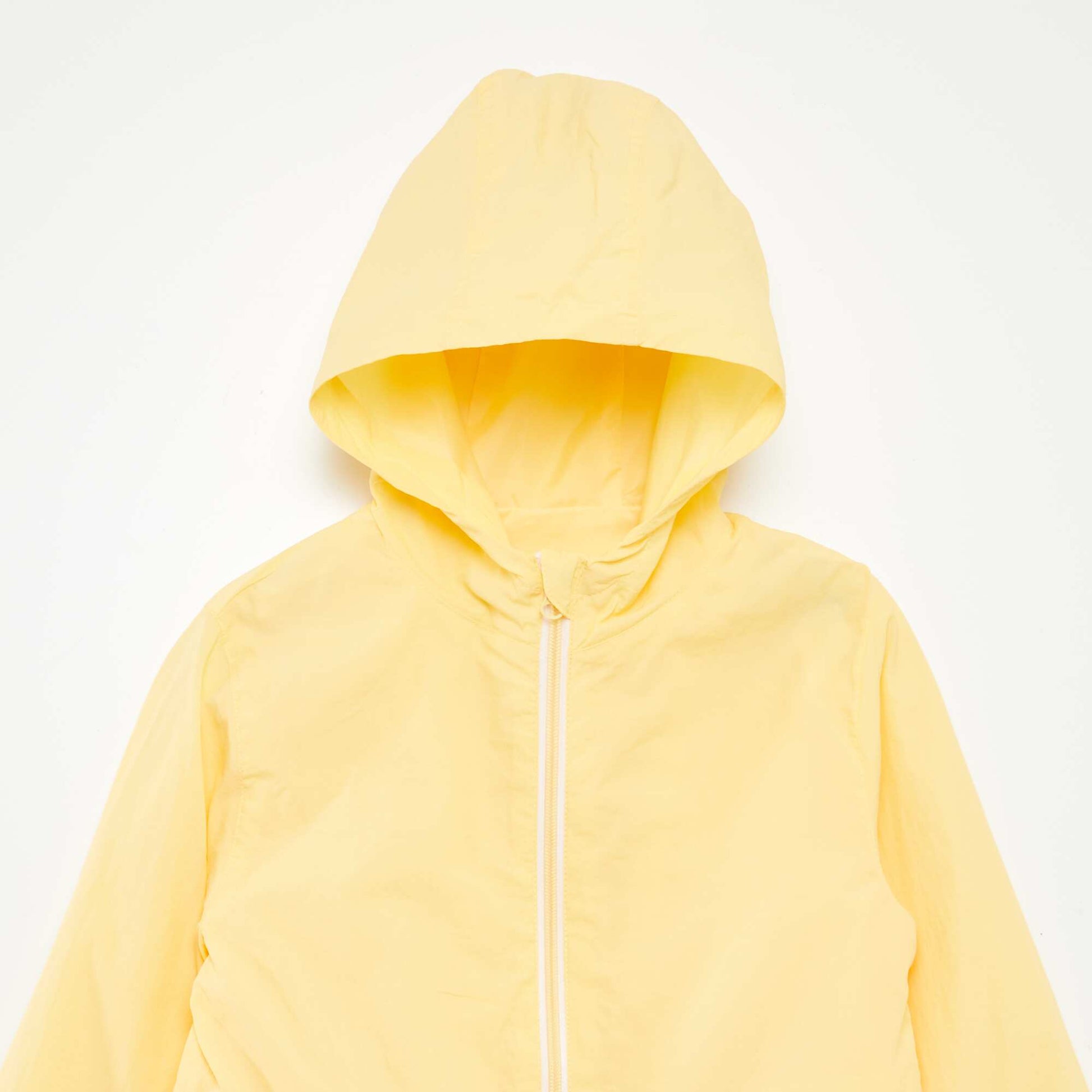 Coupe vent uni JAUNE