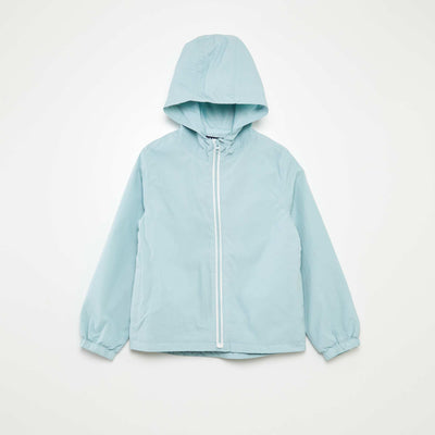 Coupe vent uni BLEU
