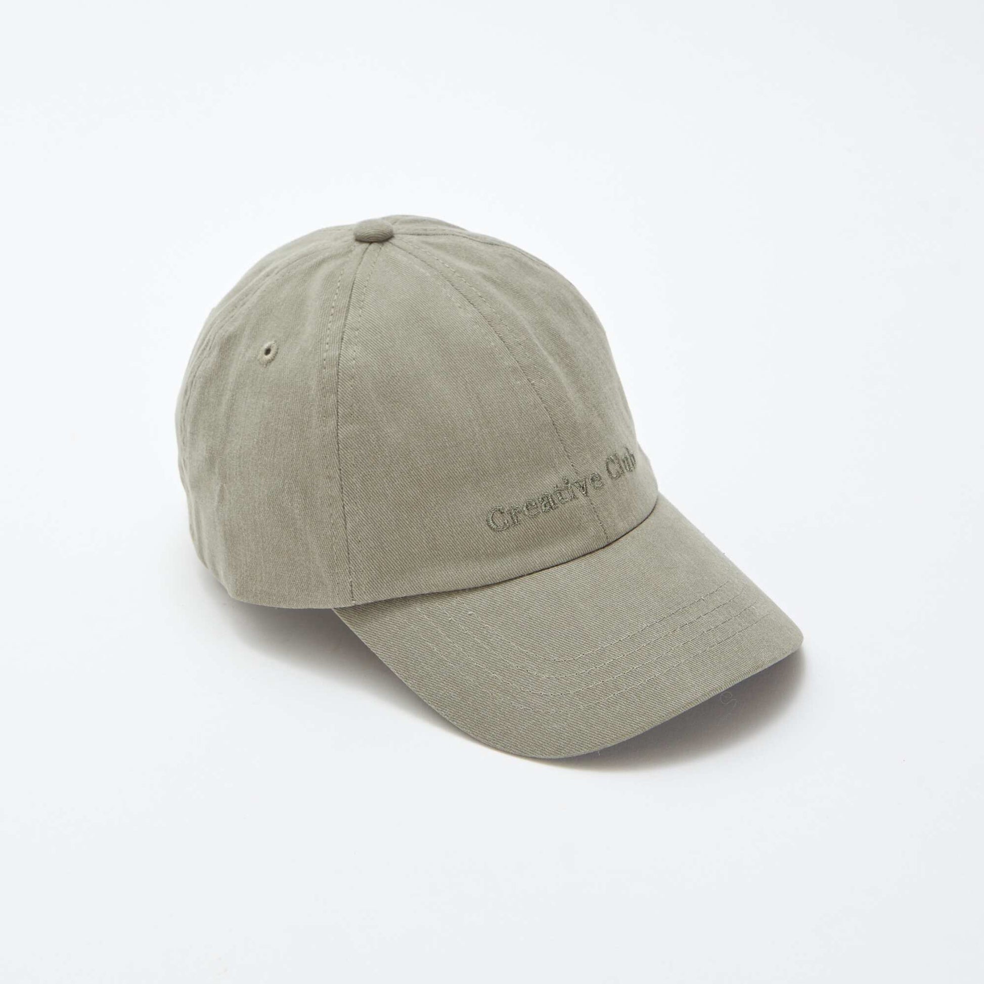Casquette baseball en coton KAKI
