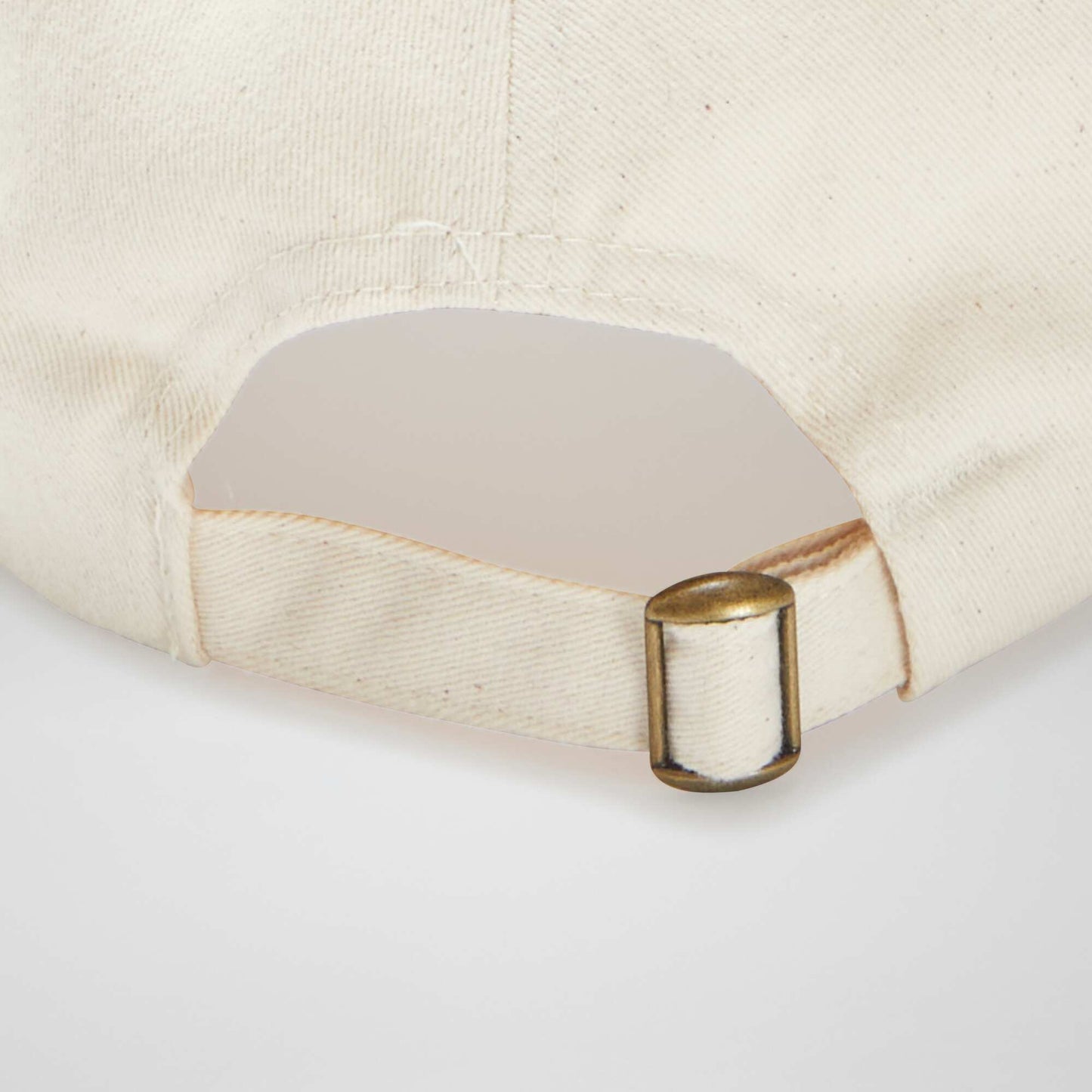 Casquette baseball en coton CRèME