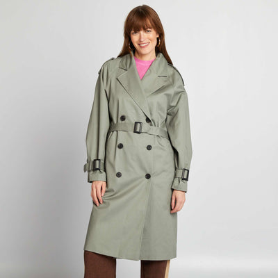 Trench mi-long VERT