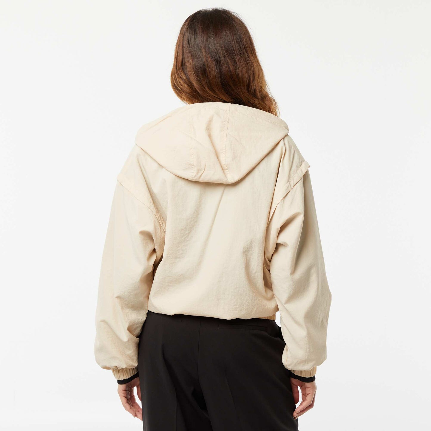 Coupe-vent à capuche BEIGE