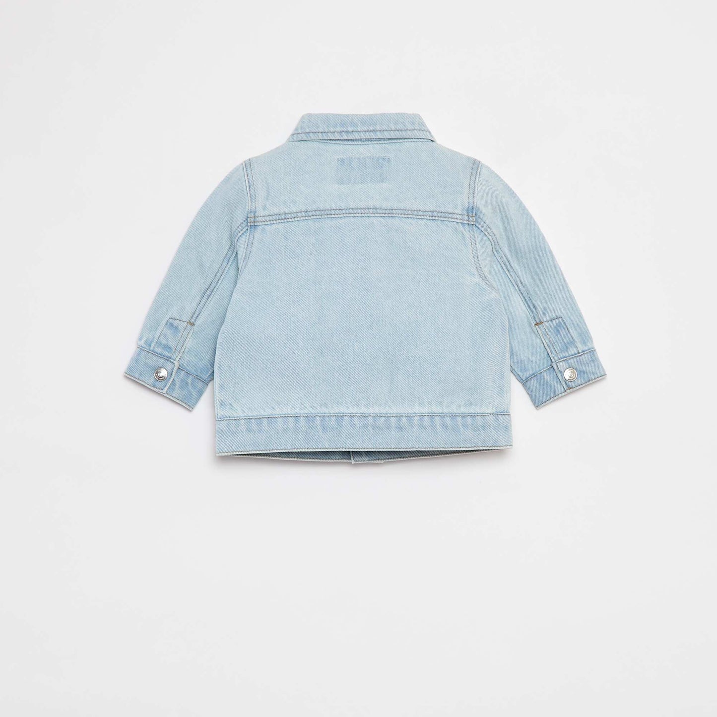 Veste en denim à manches longues BLEU