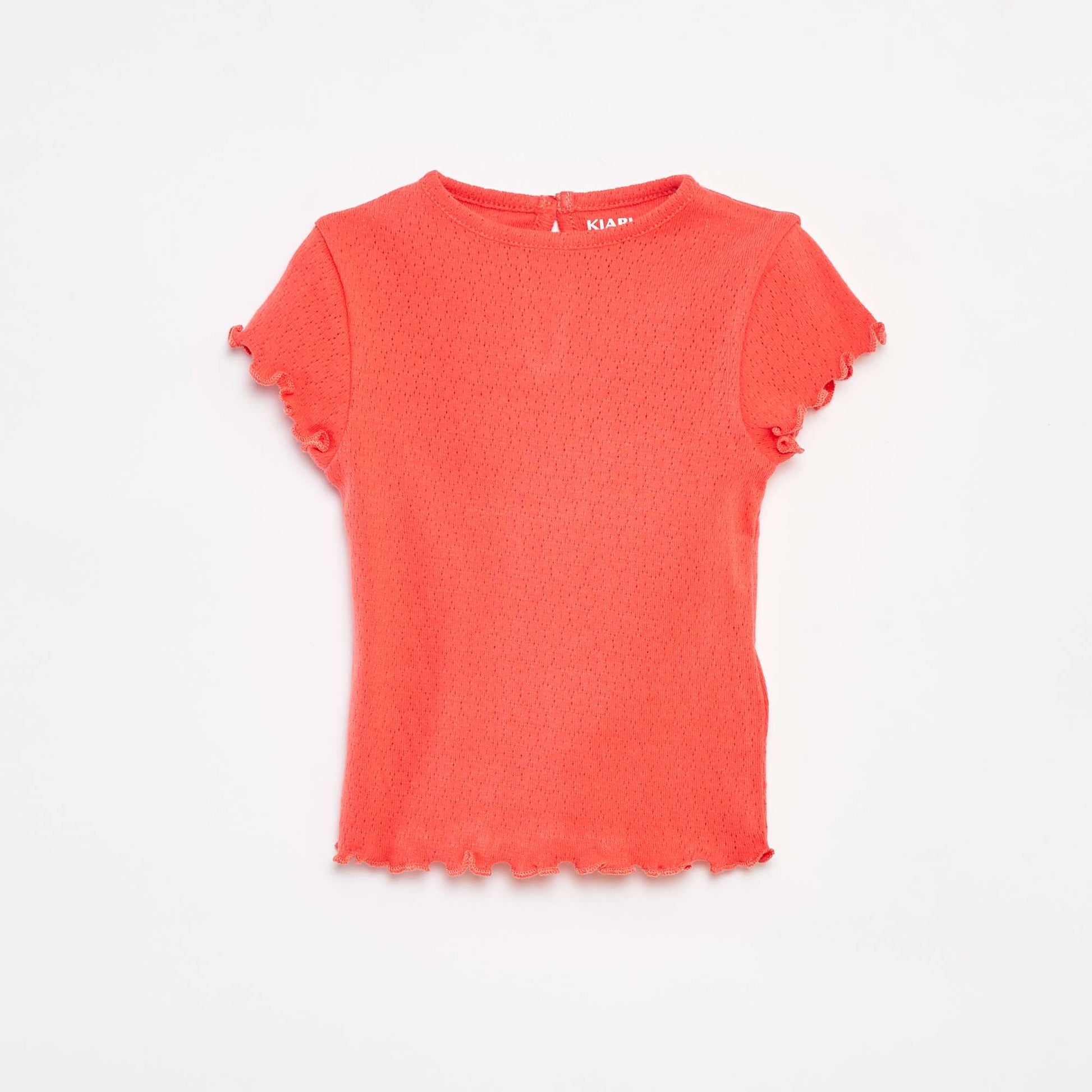 Lot de 2 t-shirts BLANC/ROUGE