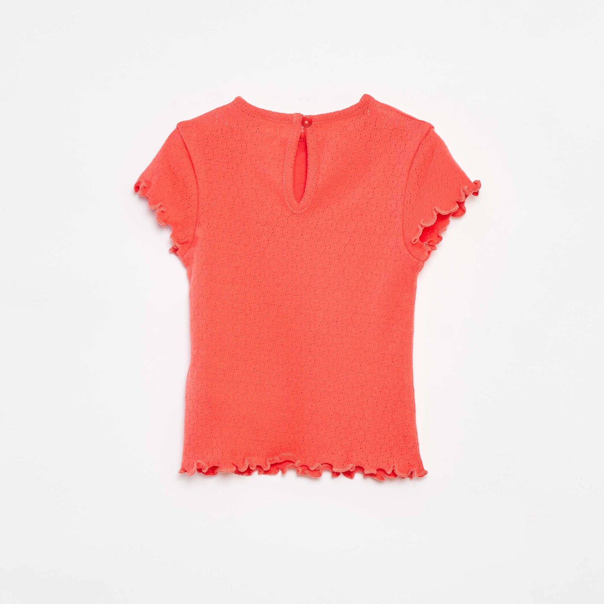 Lot de 2 t-shirts BLANC/ROUGE
