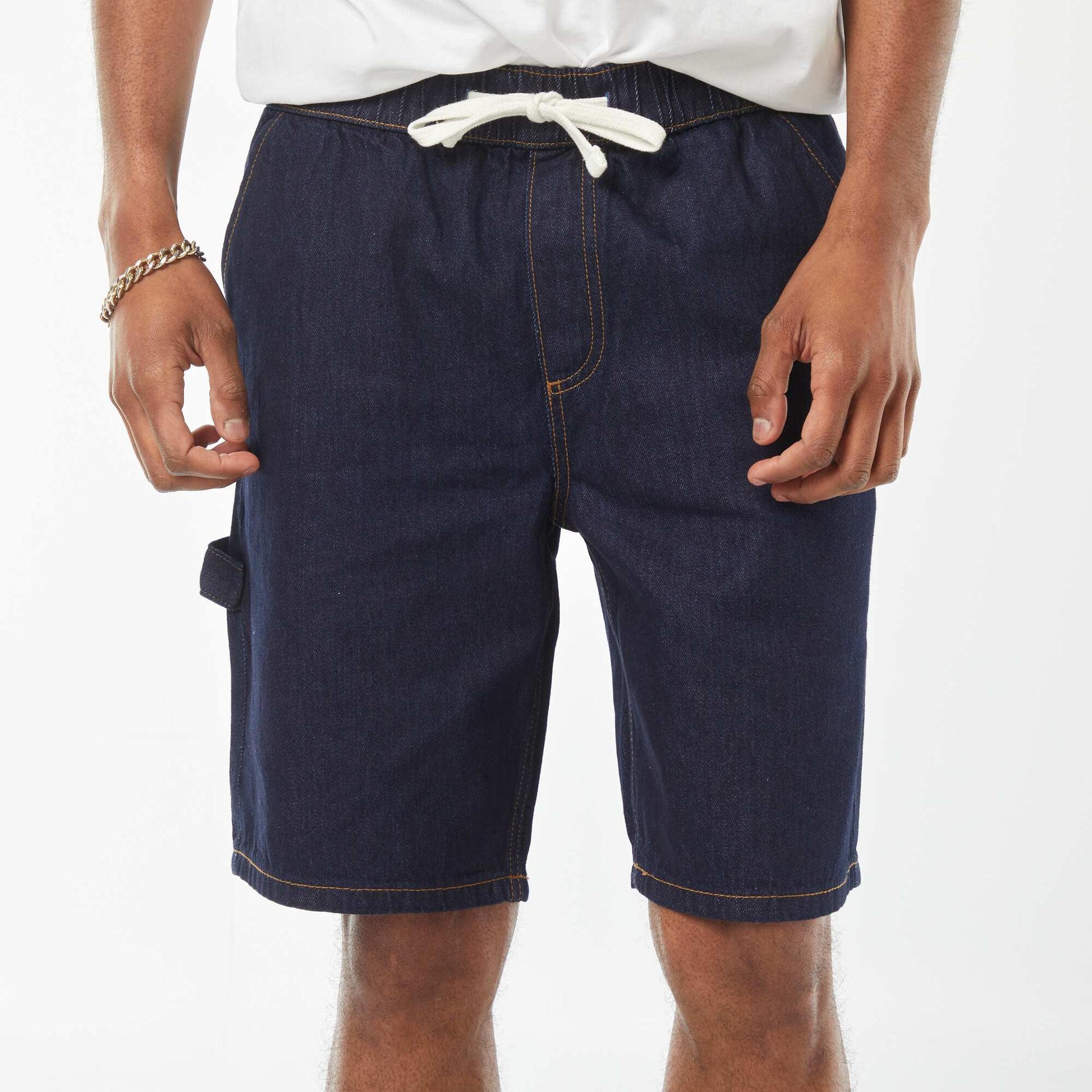Bermuda en jean avec poches BRUT