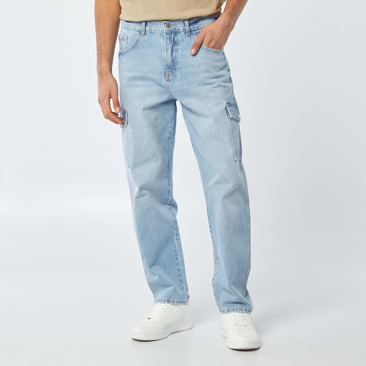 Pantalon denim multi-poches TRIPLE STONE