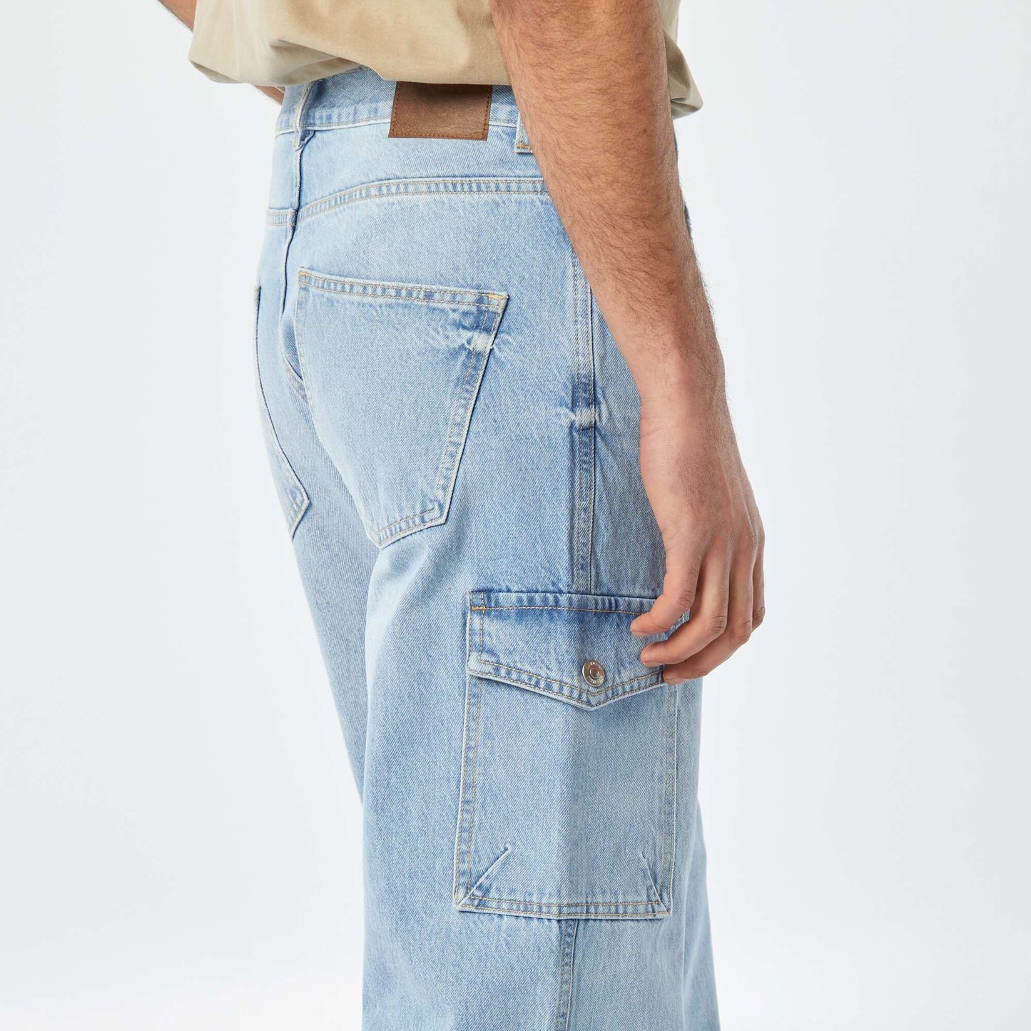 Pantalon denim multi-poches TRIPLE STONE