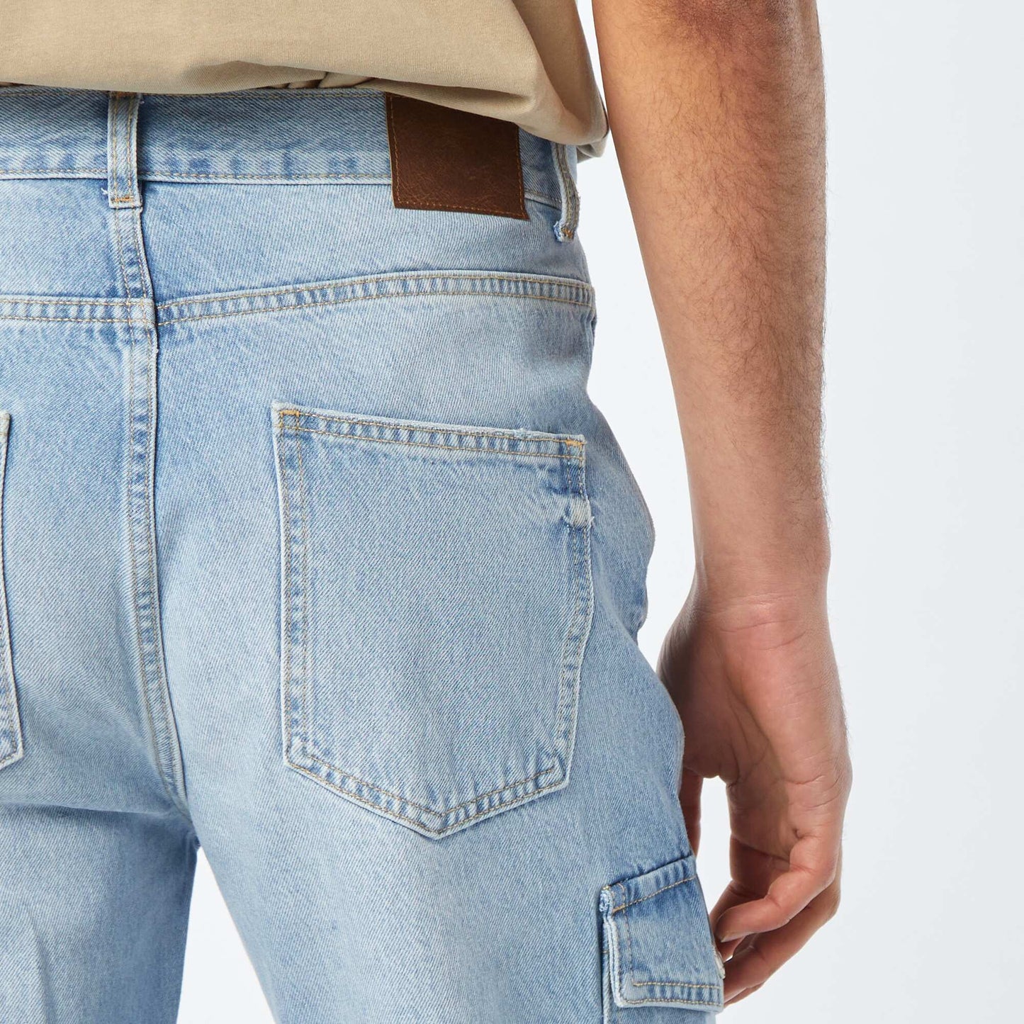 Pantalon denim multi-poches TRIPLE STONE