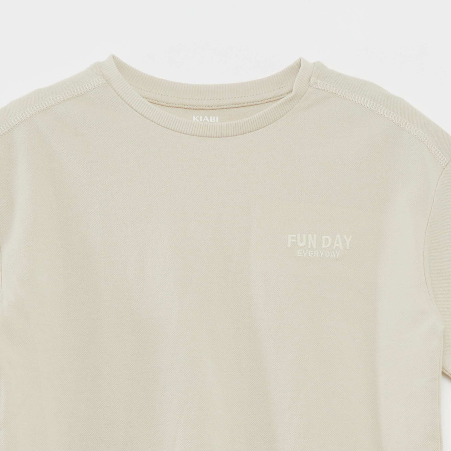 Ensemble t-shirt + short de sport - 2 pièces BEIGE