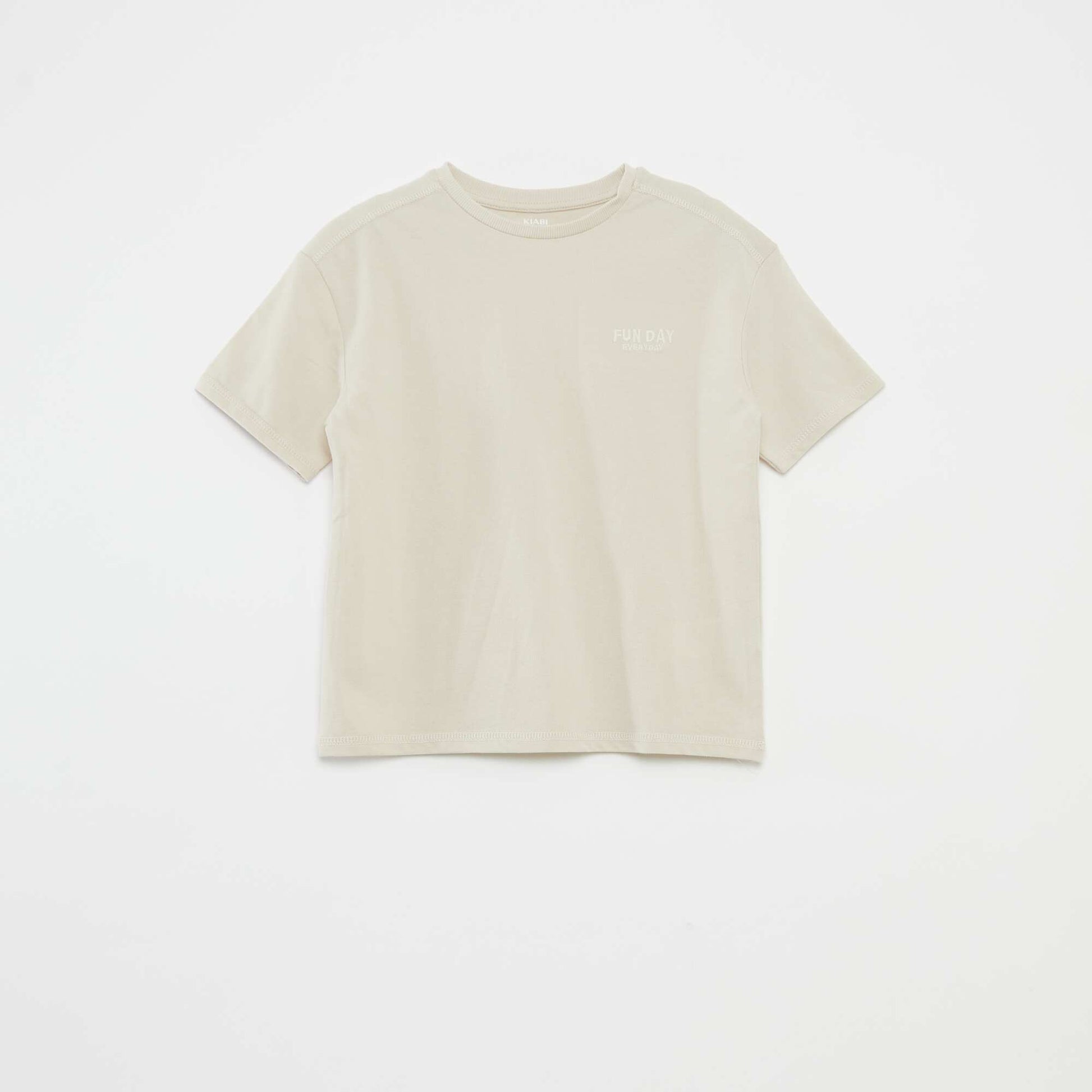 Ensemble t-shirt + short de sport - 2 pièces BEIGE