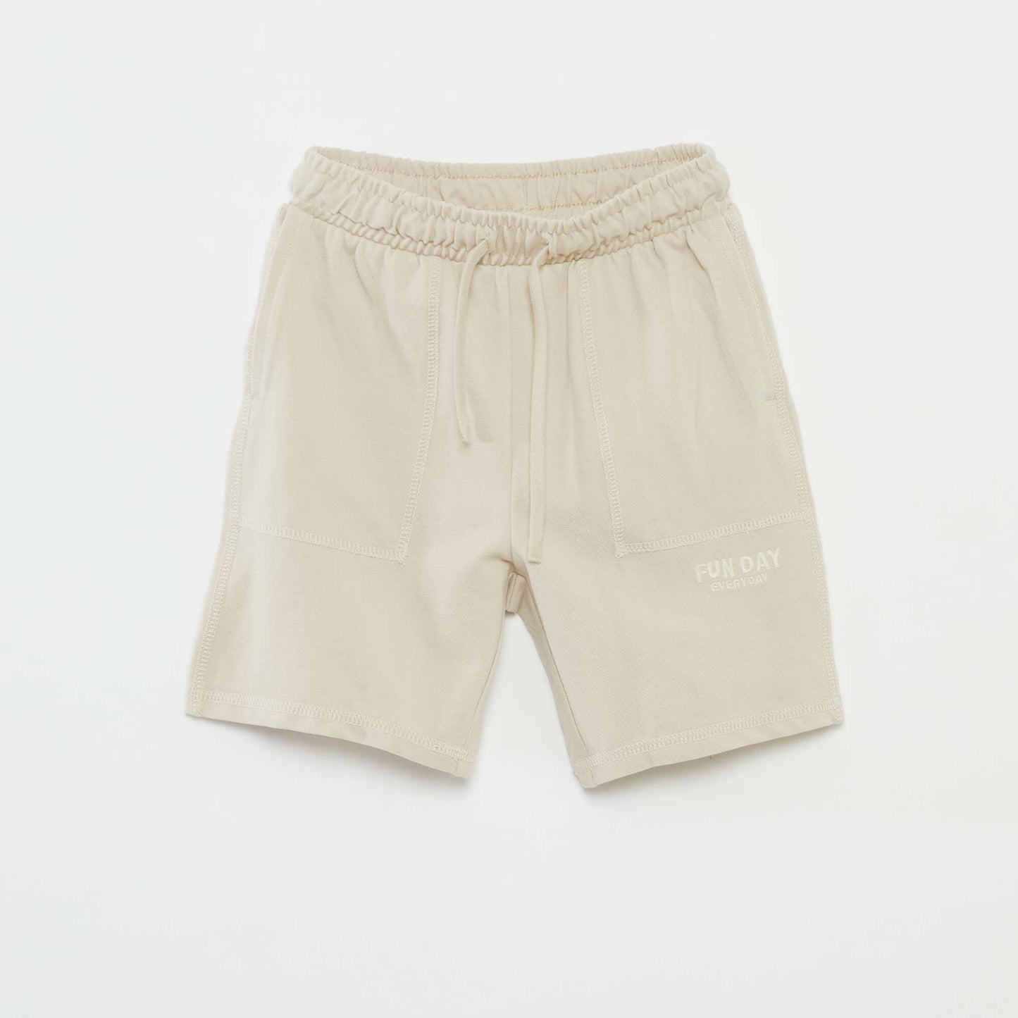 Ensemble t-shirt + short de sport - 2 pièces BEIGE