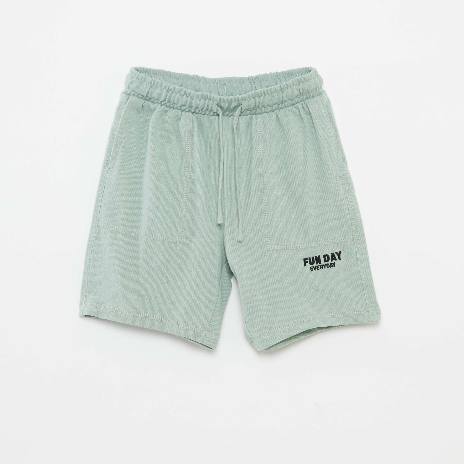 Ensemble t-shirt + short de sport - 2 pièces VERT