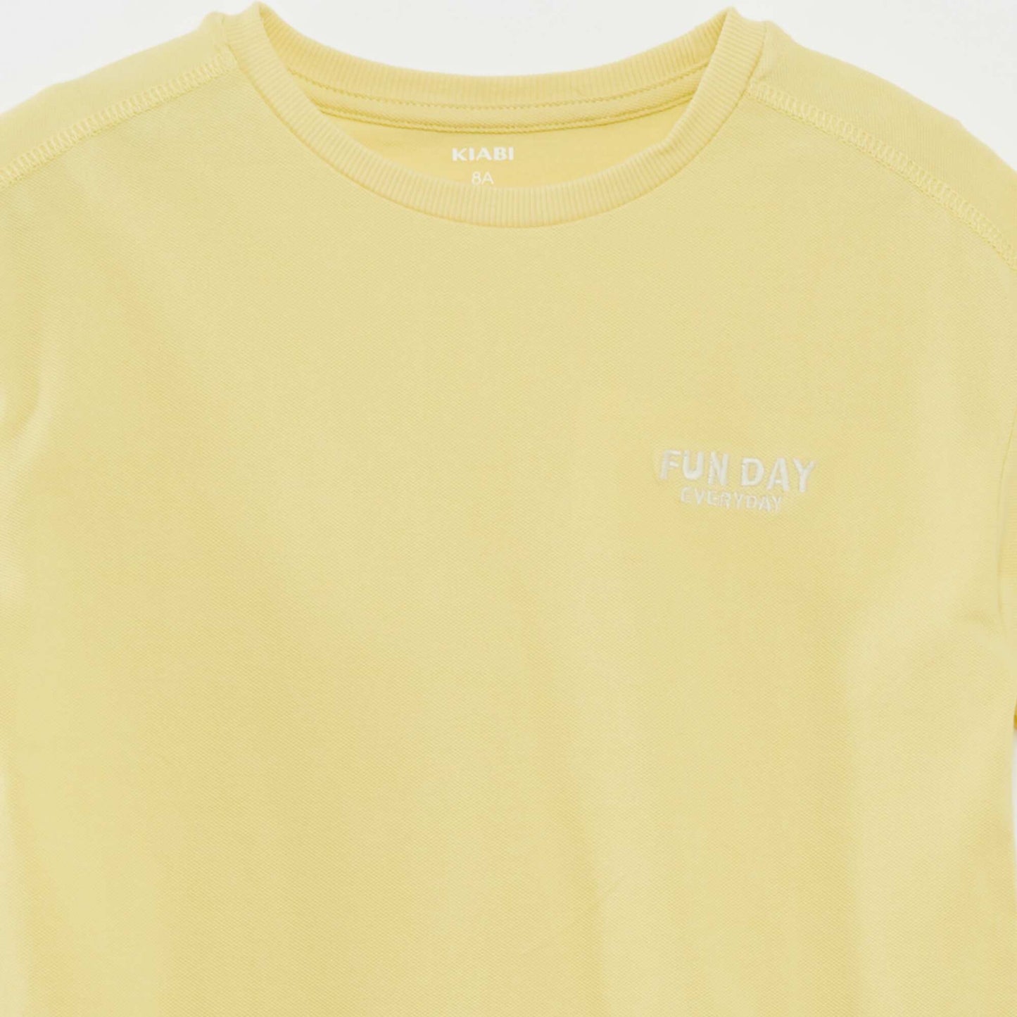 Ensemble t-shirt + short de sport - 2 pièces JAUNE