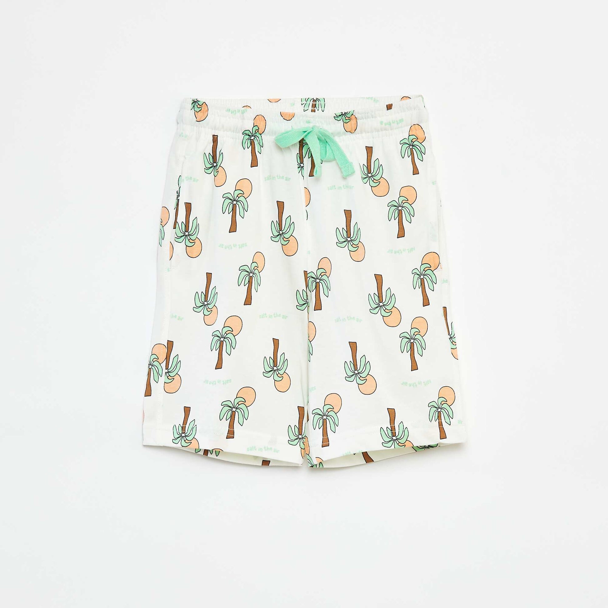 Lot de 2 shorts colorés BLANC