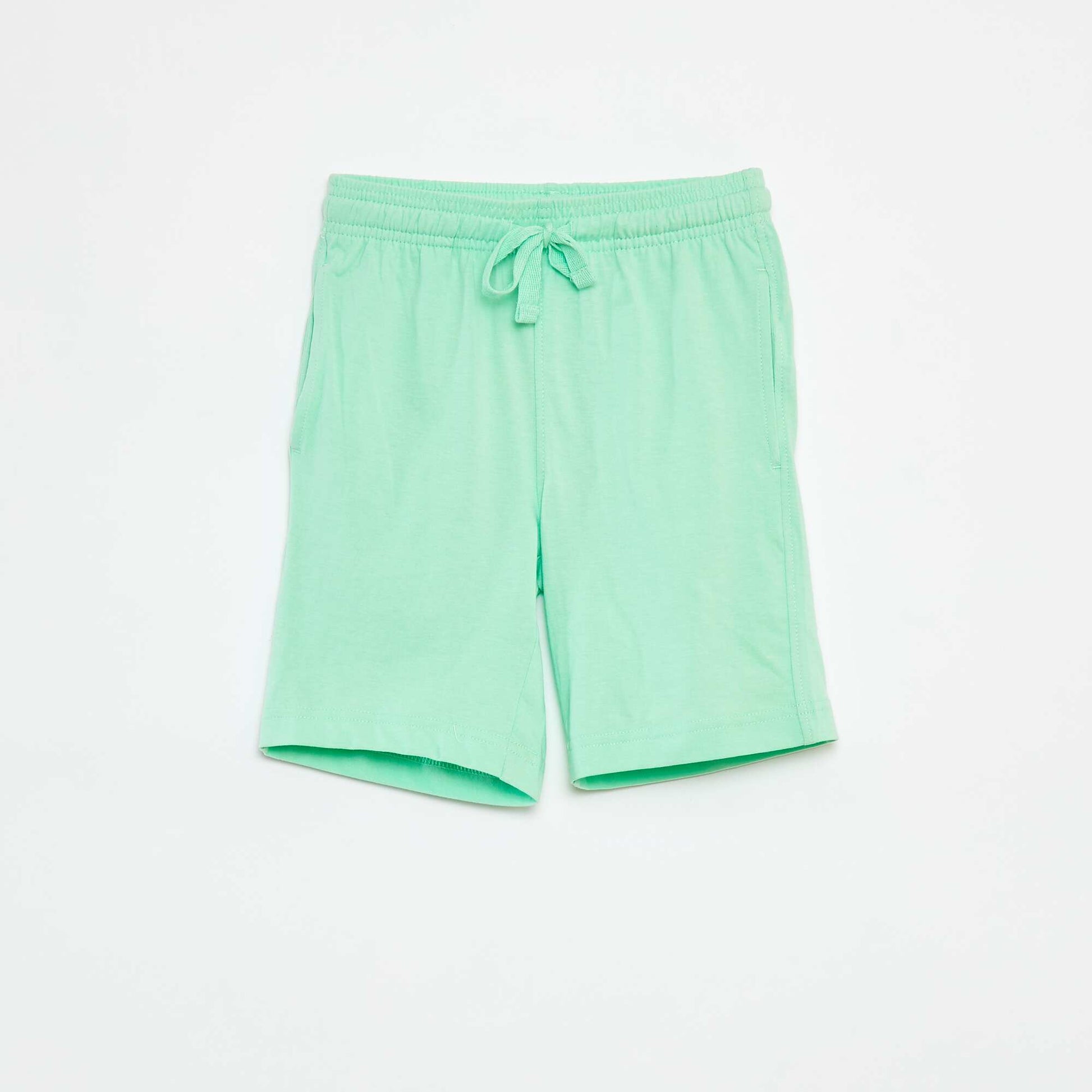 Lot de 2 shorts colorés BLANC