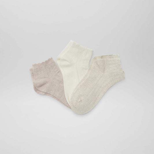 Socquettes BEIGE