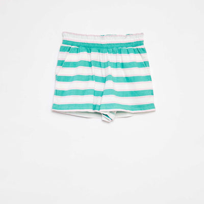 Short léger coloré avec 2 poches VERT