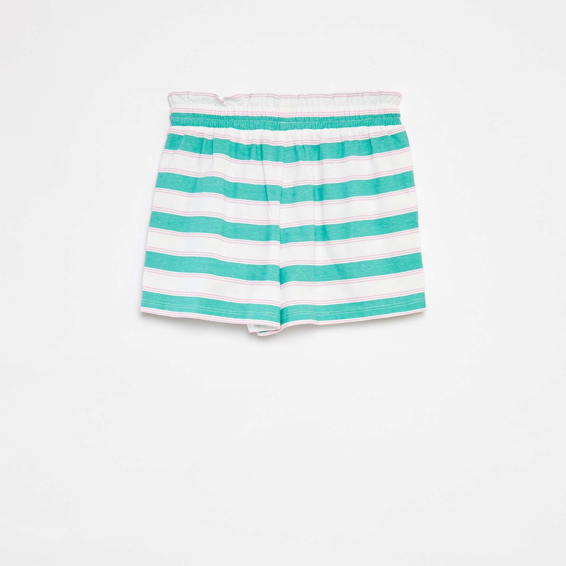 Short léger coloré avec 2 poches VERT