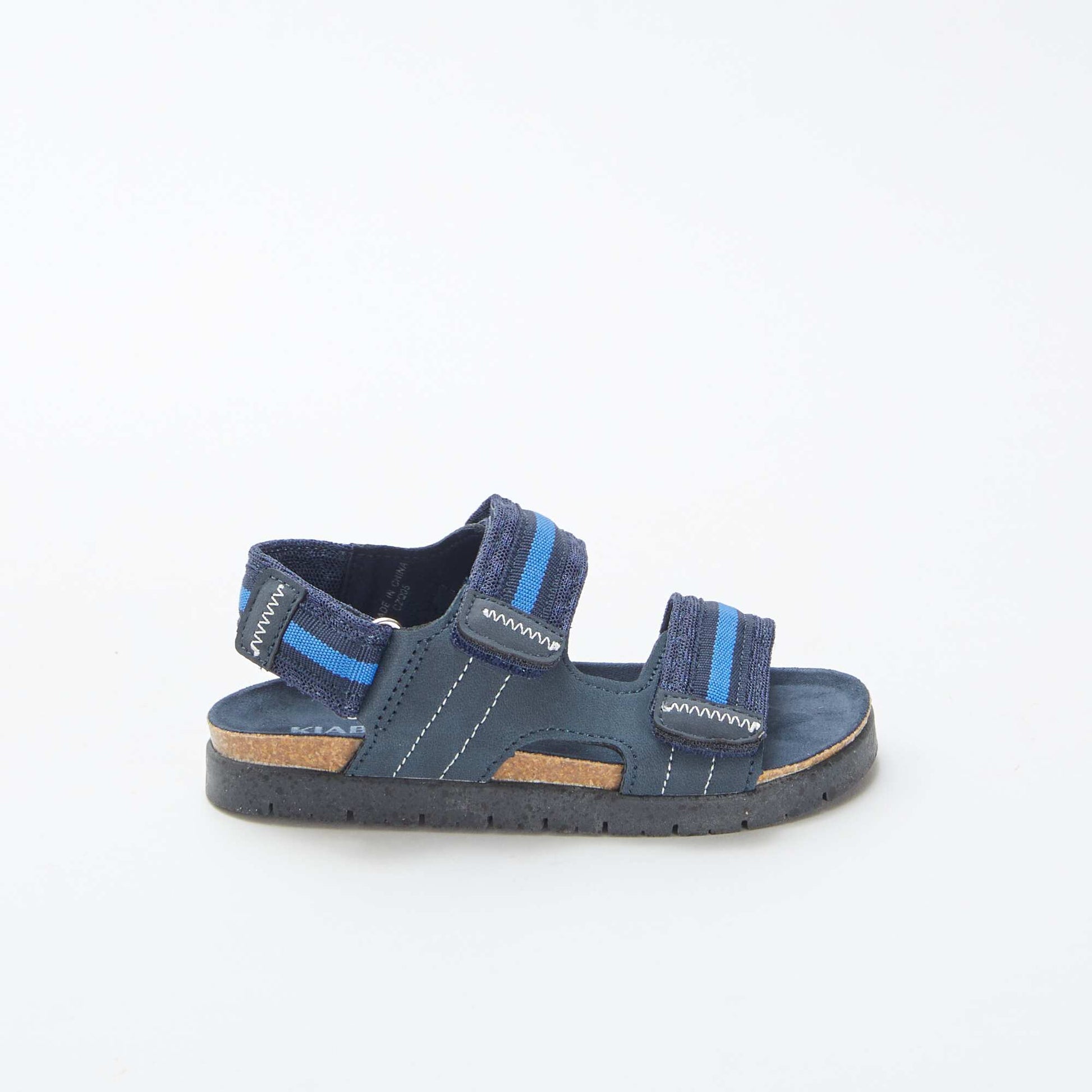 Sandales à scratchs BLEU