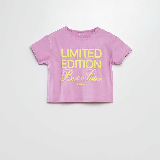 T-shirt à message pour les sœurs ROSE