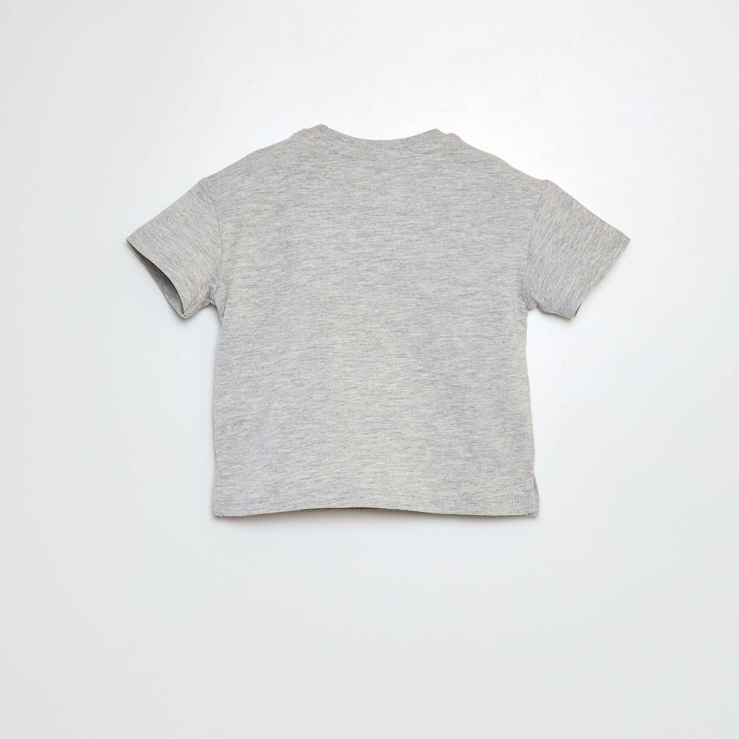 T-shirt en jersey imprimé GRIS