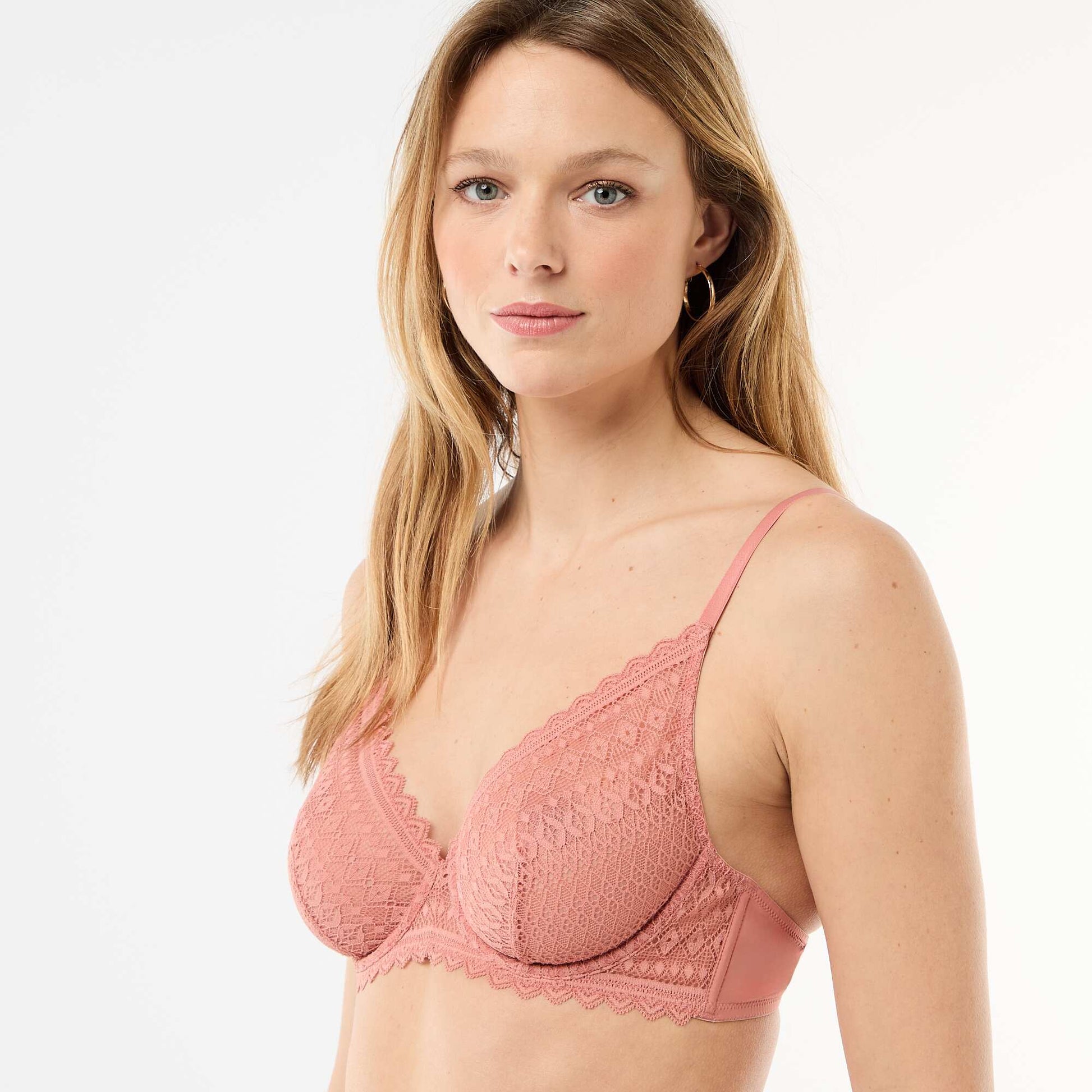 Soutien-gorge en dentelle transparente ROSE
