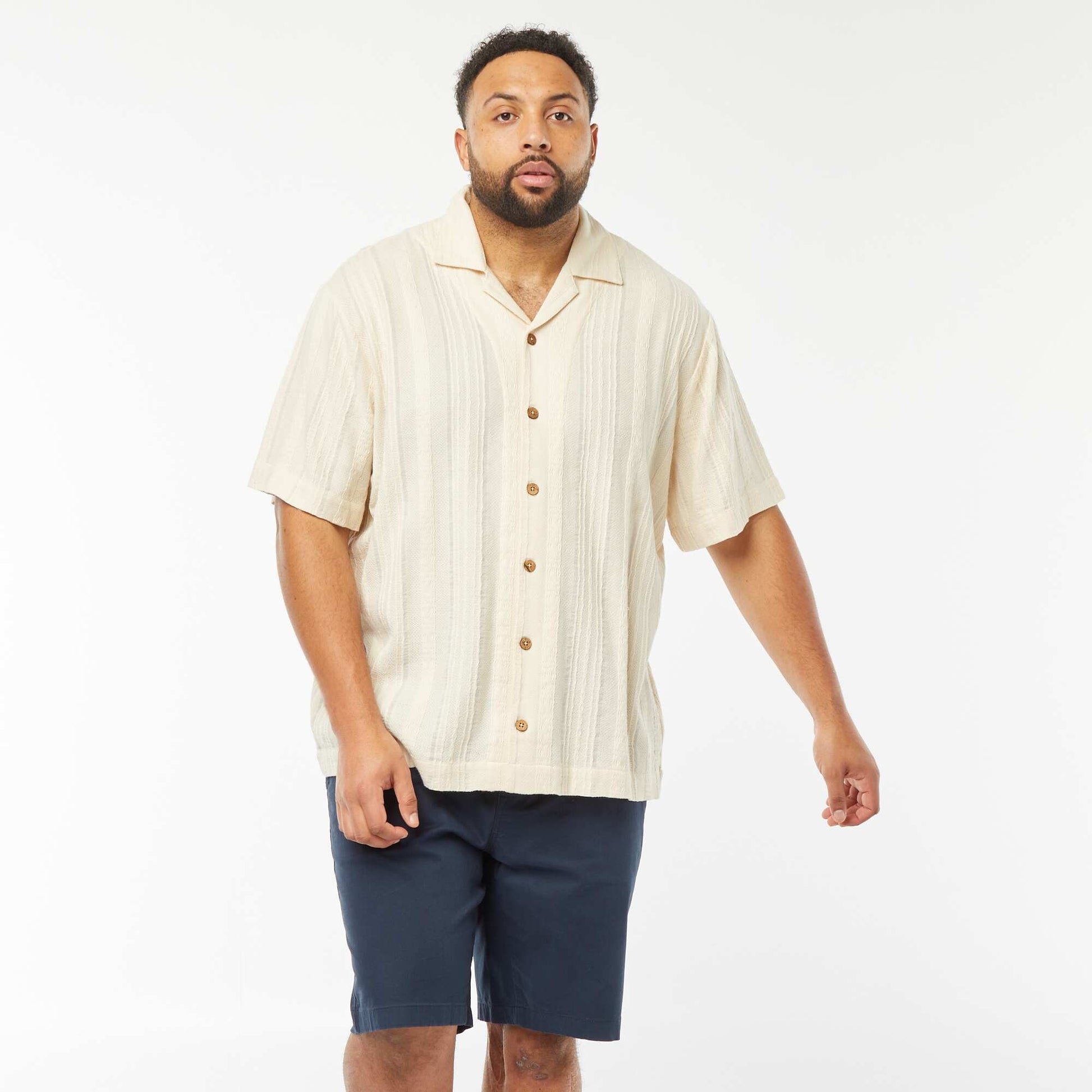 Bermuda chino uni BLEU