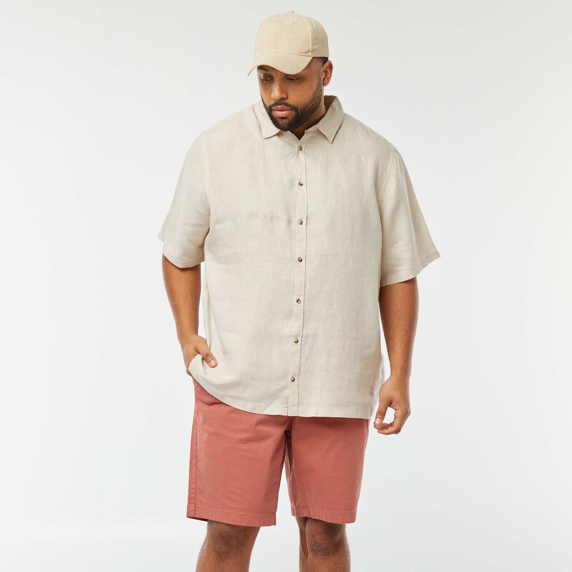 Bermuda chino uni ROSE