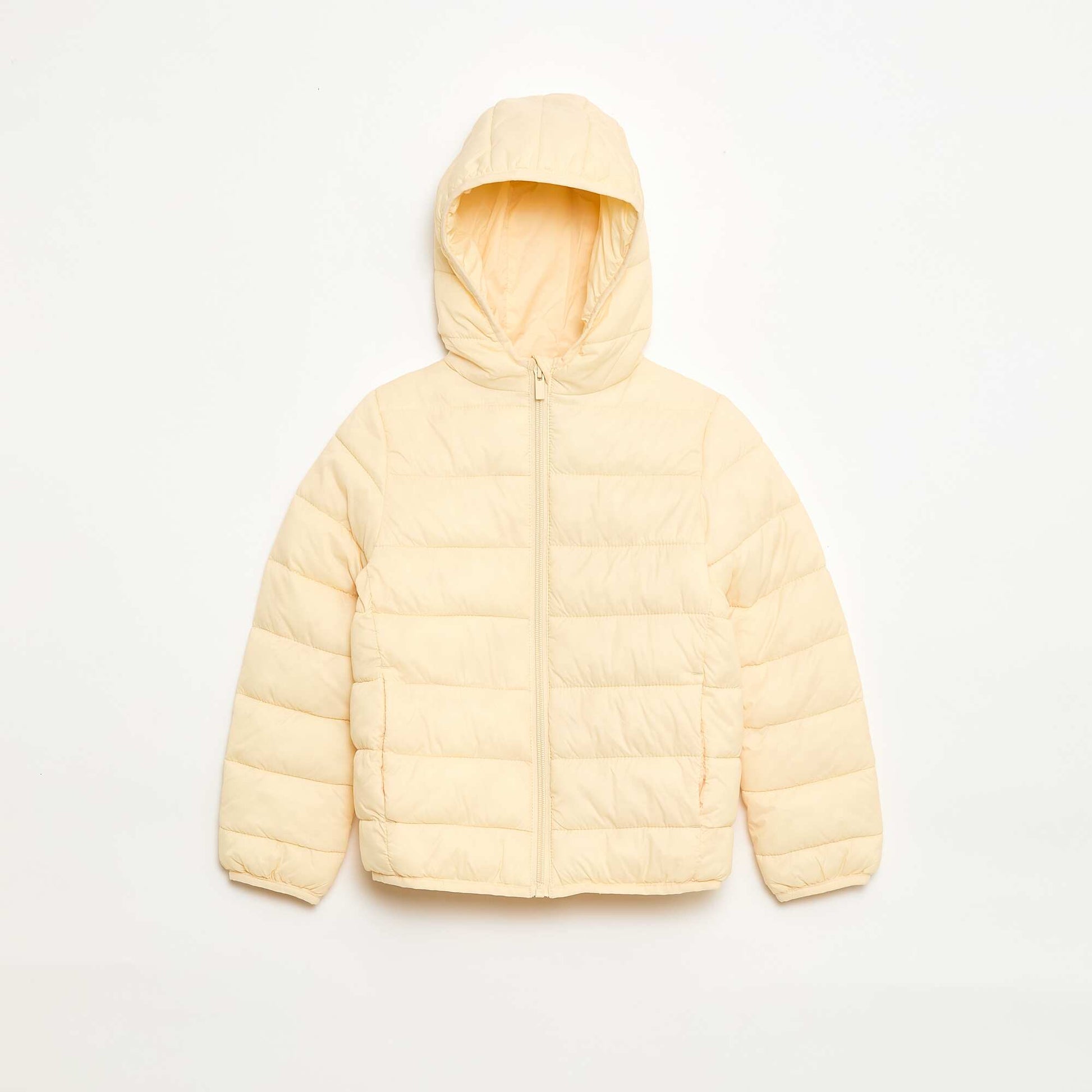 Doudoune légère avec capuche BEIGE