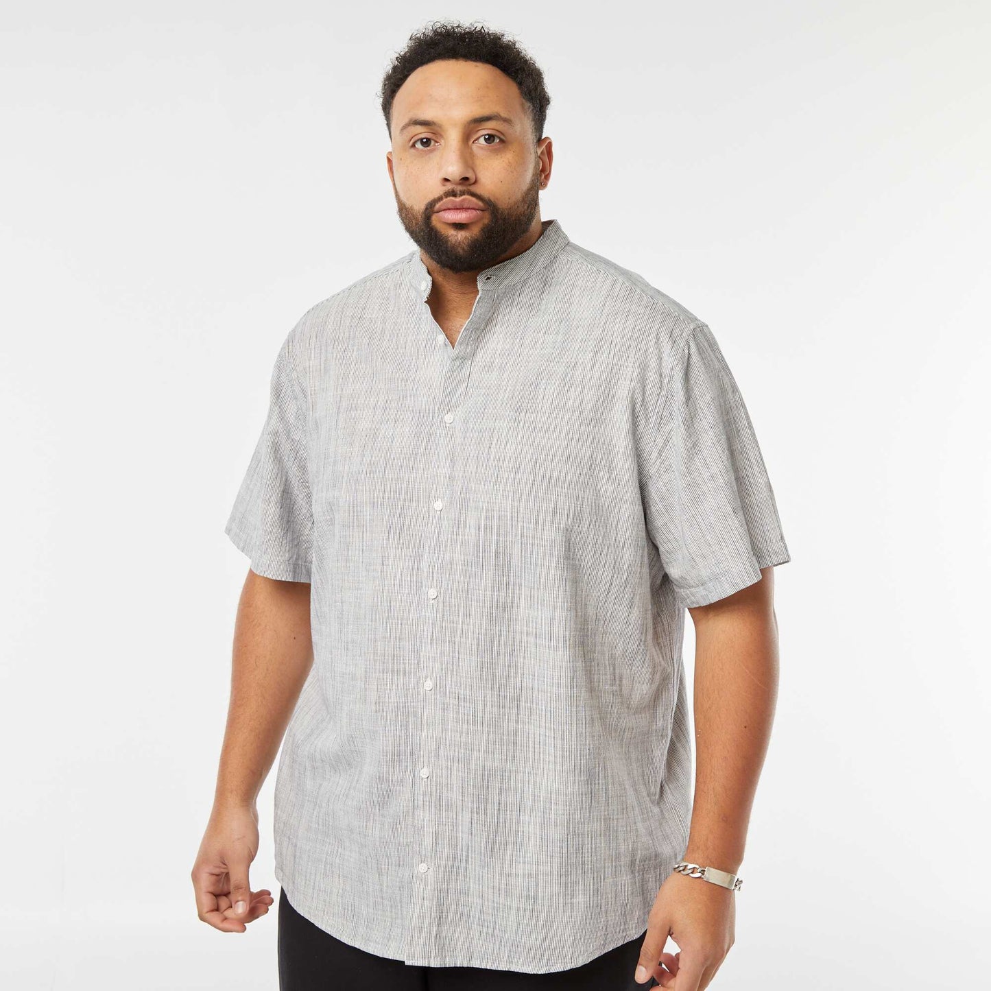 Chemise regular rayée BLEU