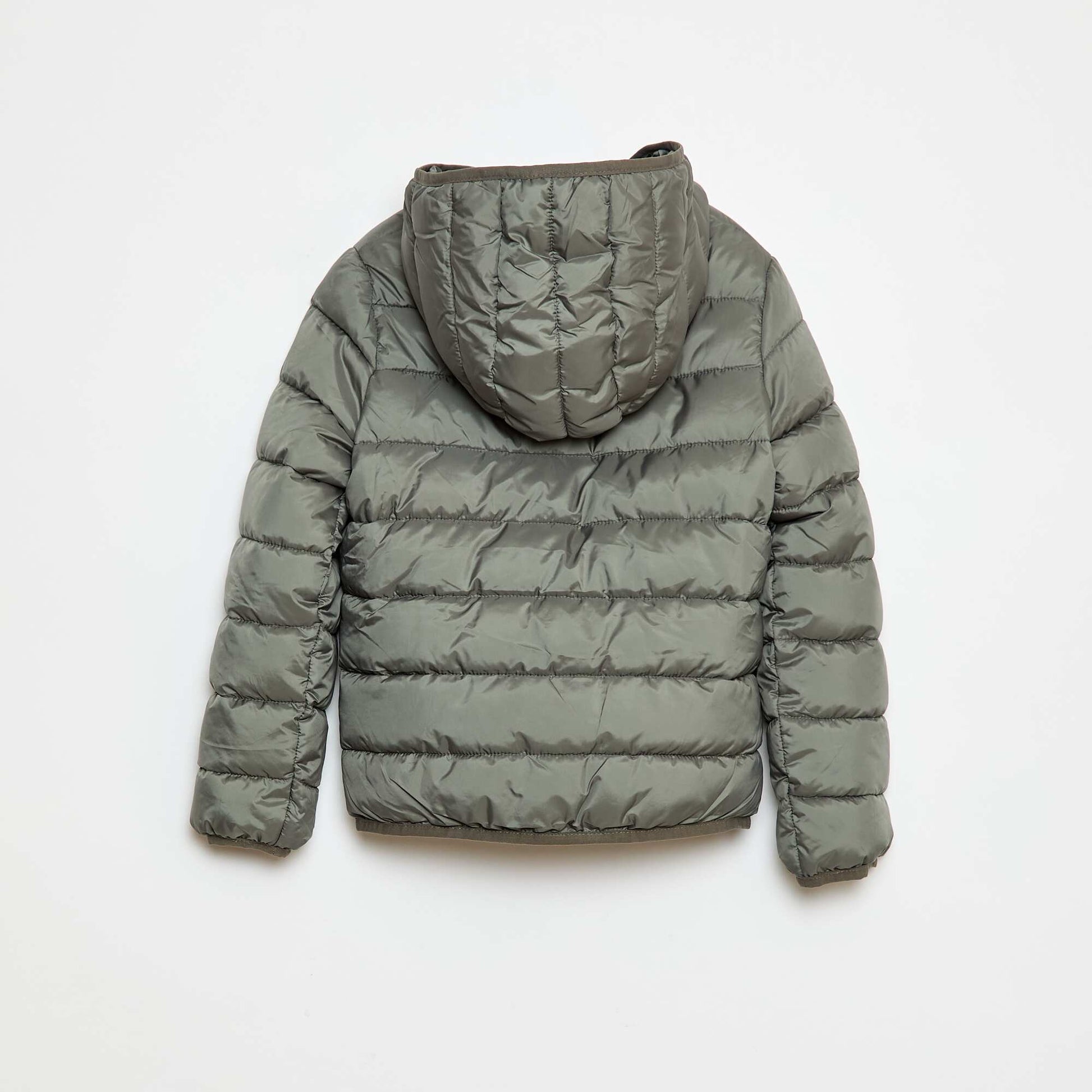 Doudoune légère avec capuche VERT