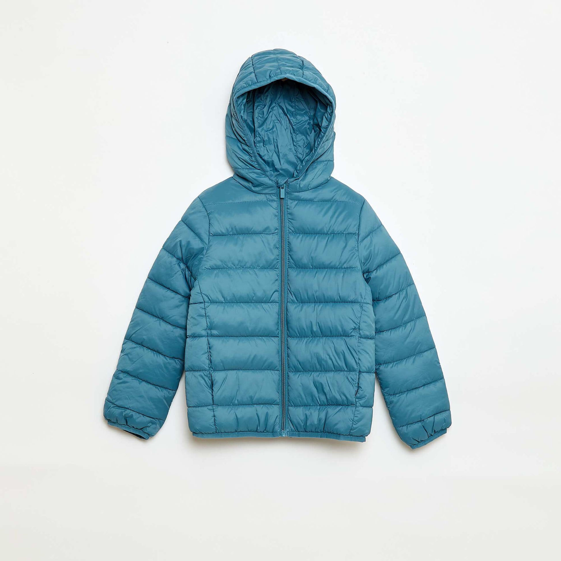 Doudoune légère avec capuche BLEU