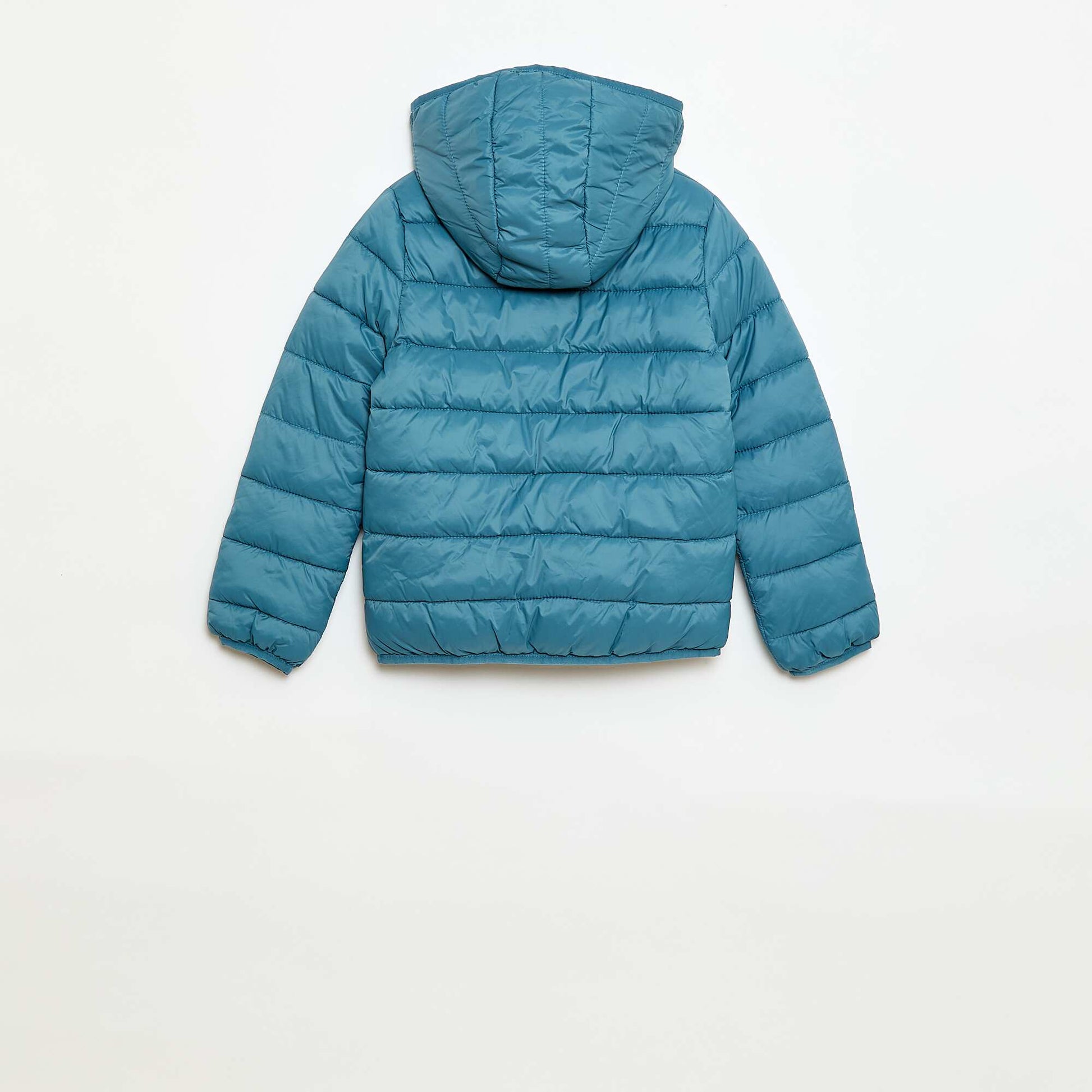 Doudoune légère avec capuche BLEU