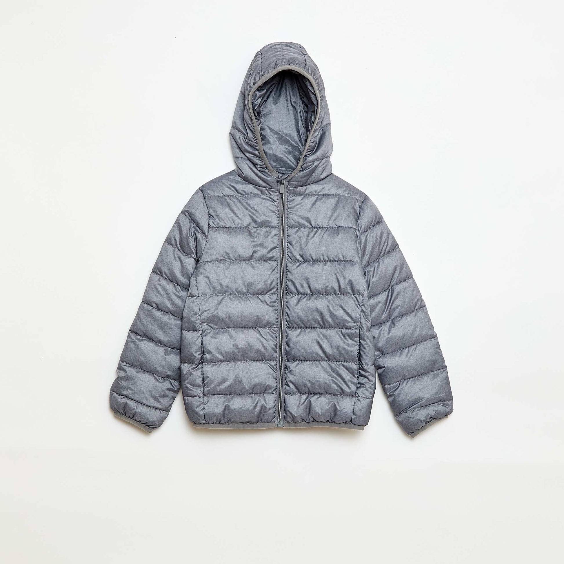 Doudoune légère avec capuche GRIS