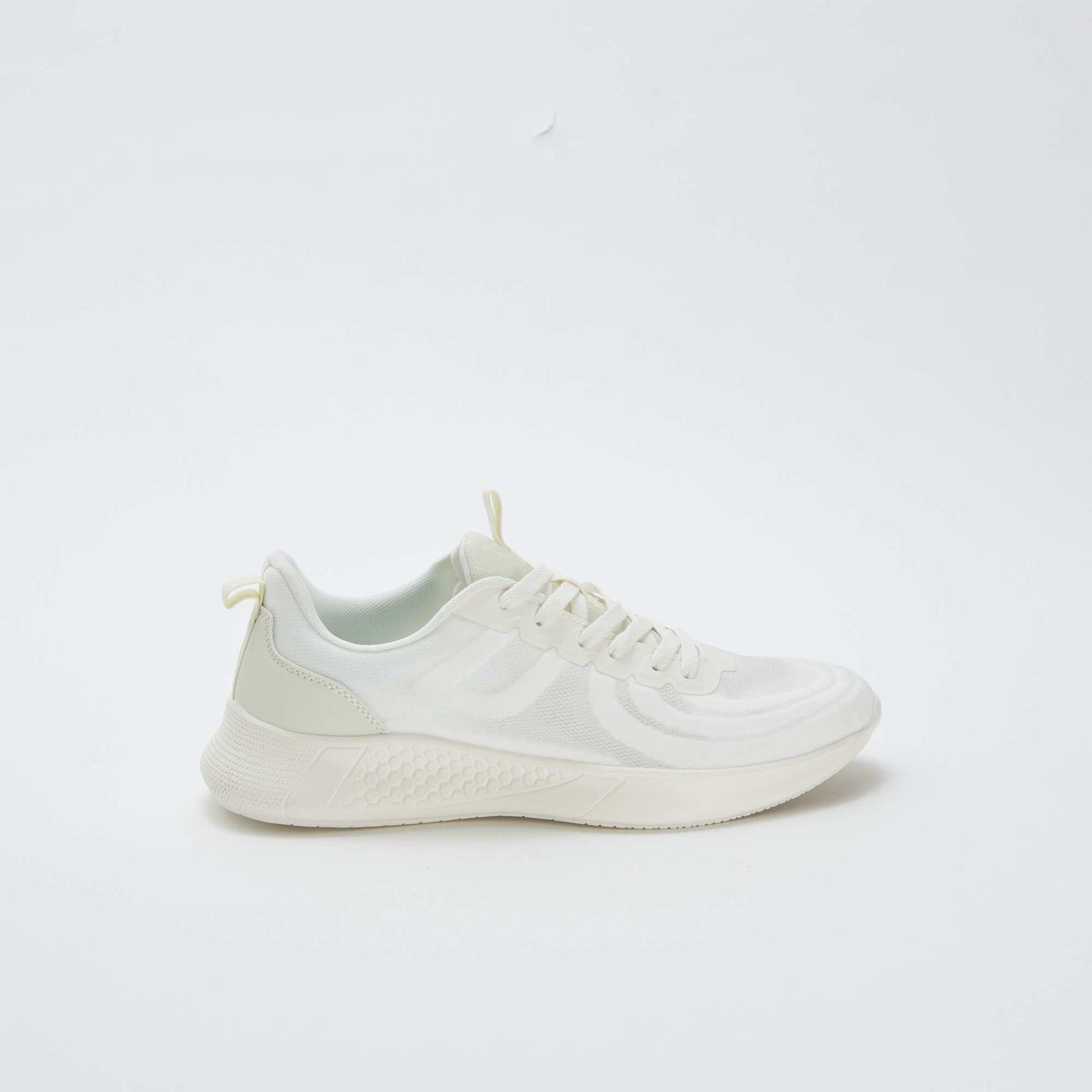 Baskets en mesh typer running à lacets GRIS