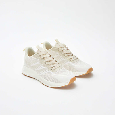 Baskets esprit running BEIGE