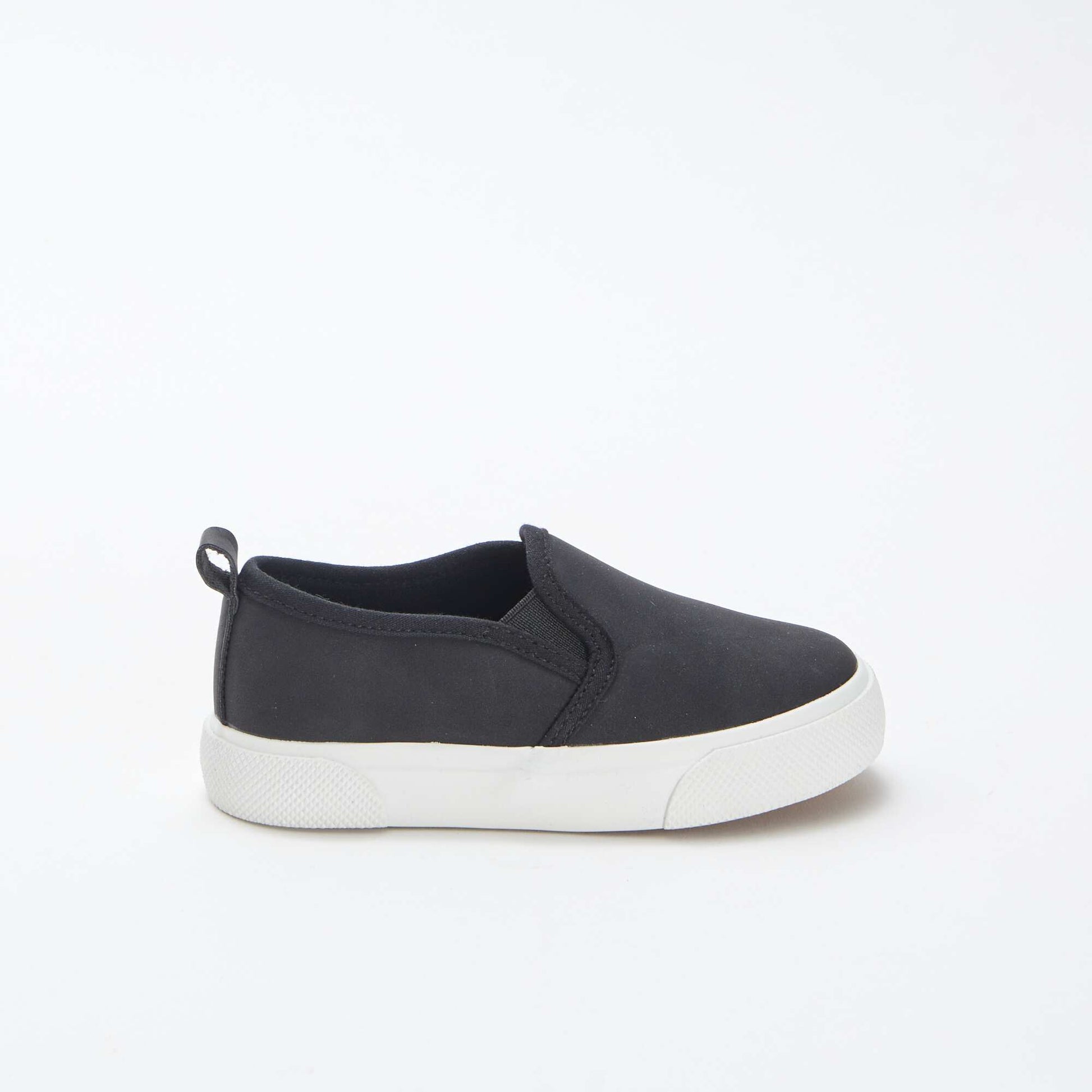 Baskets slip-on en suédine NOIR