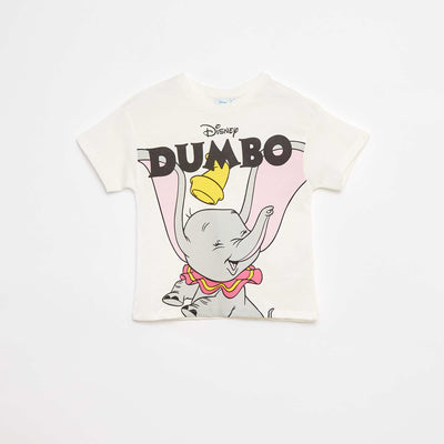 T-shirt à manches courtes 'Disney' BLANC
