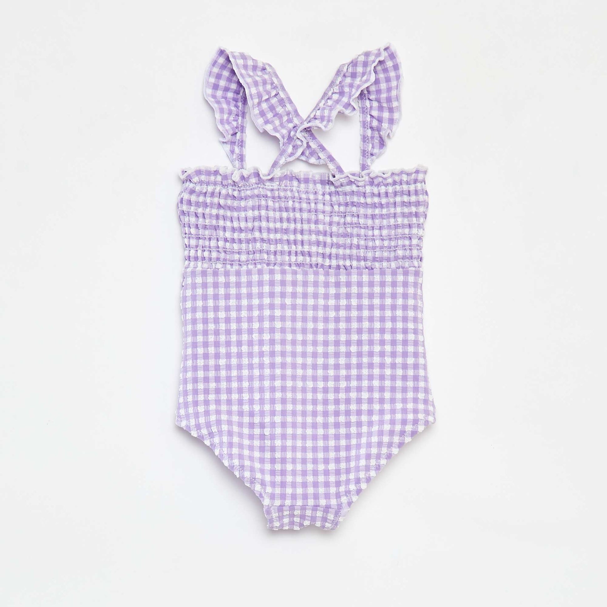 Maillot de bain volanté - 1 pièce VIOLET