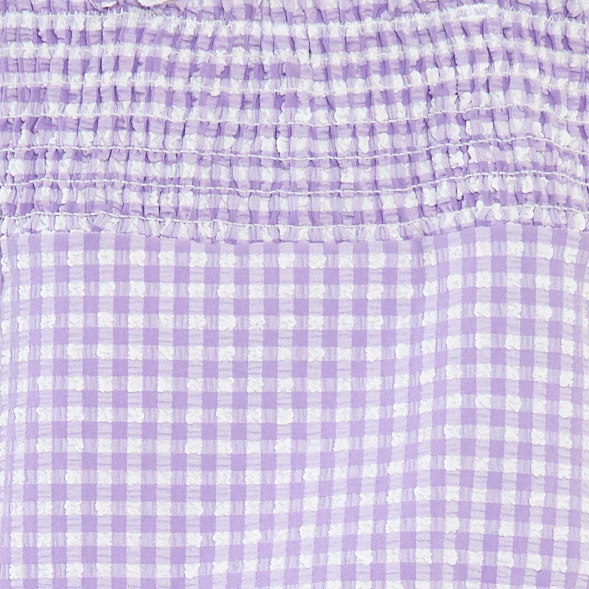 Maillot de bain volanté - 1 pièce VIOLET