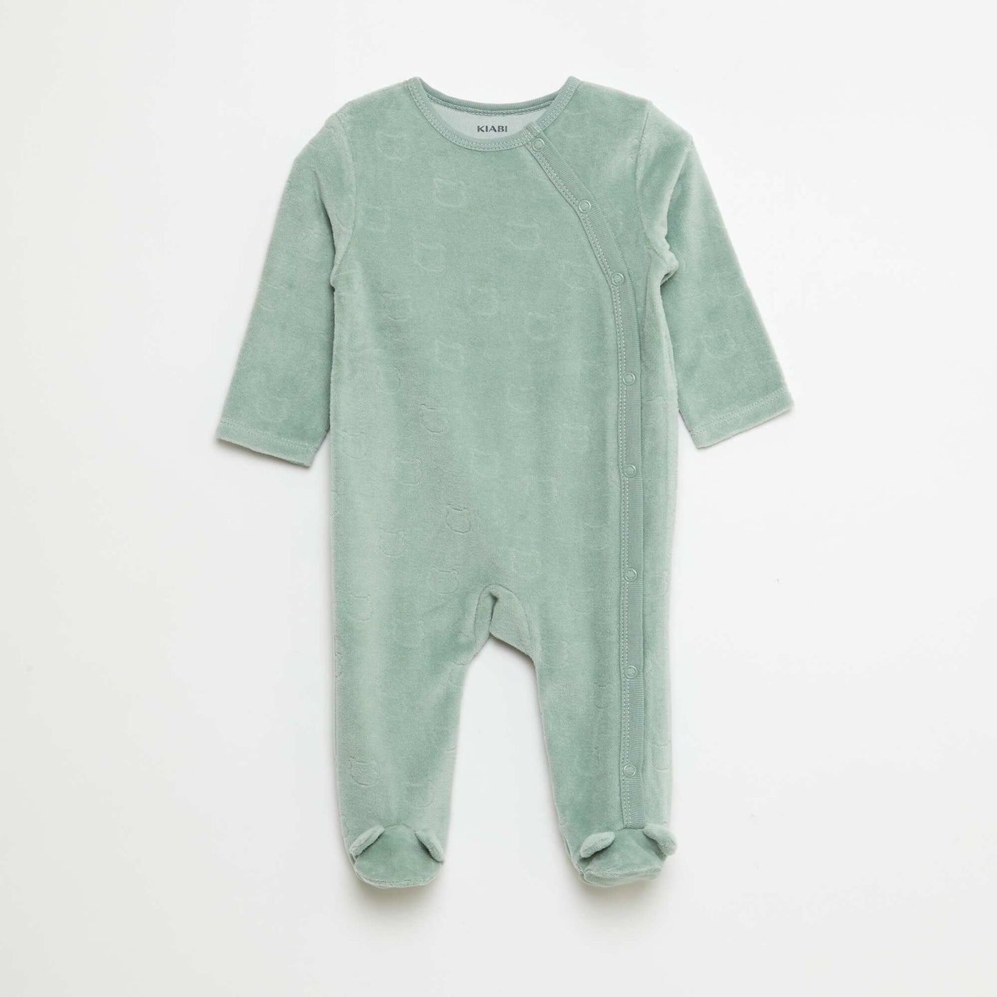 Lot de 2 dors-bien en velours VERT