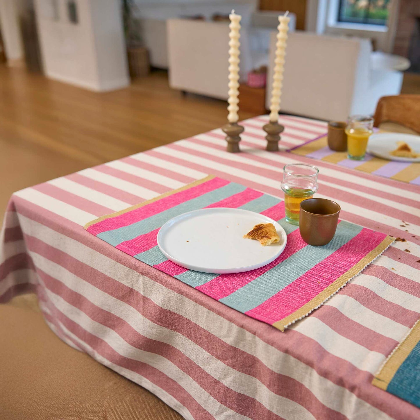 Lot de 2 sets de table fantaisies (32x45 cm) - Kiabi Home ROSE