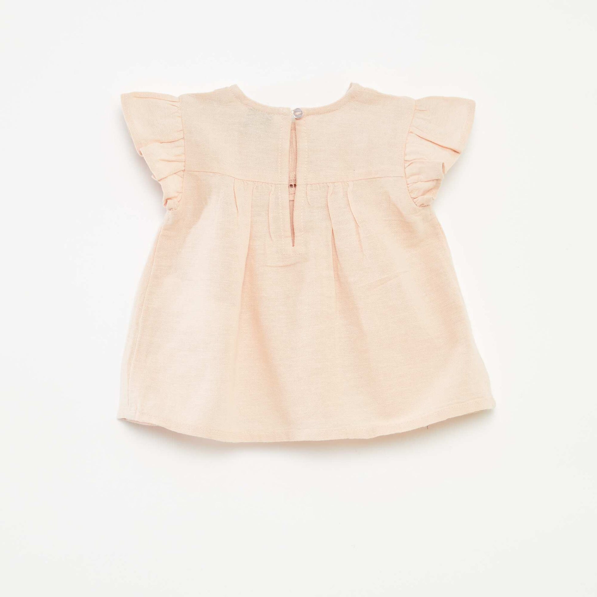 Ensemble t-shirt sans manches + short - 2 pièces BEIGE