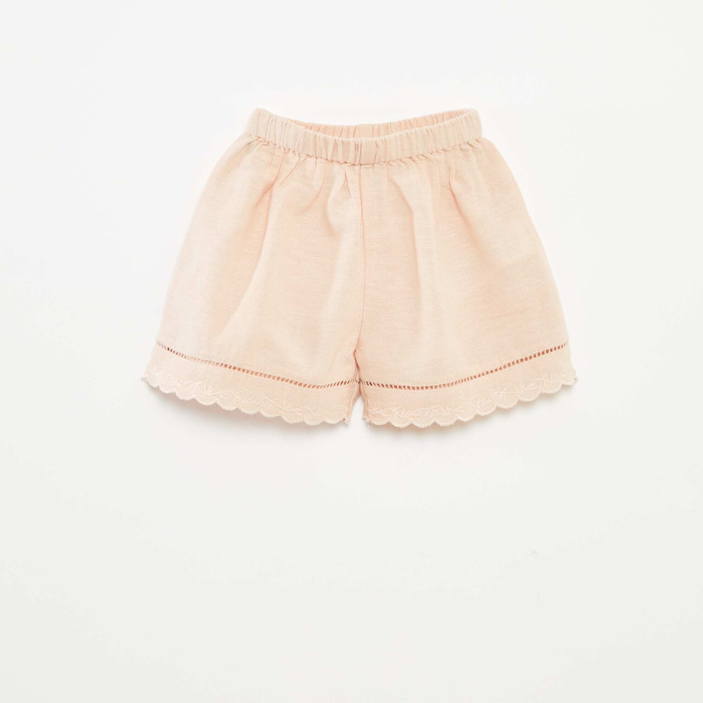 Ensemble t-shirt sans manches + short - 2 pièces BEIGE