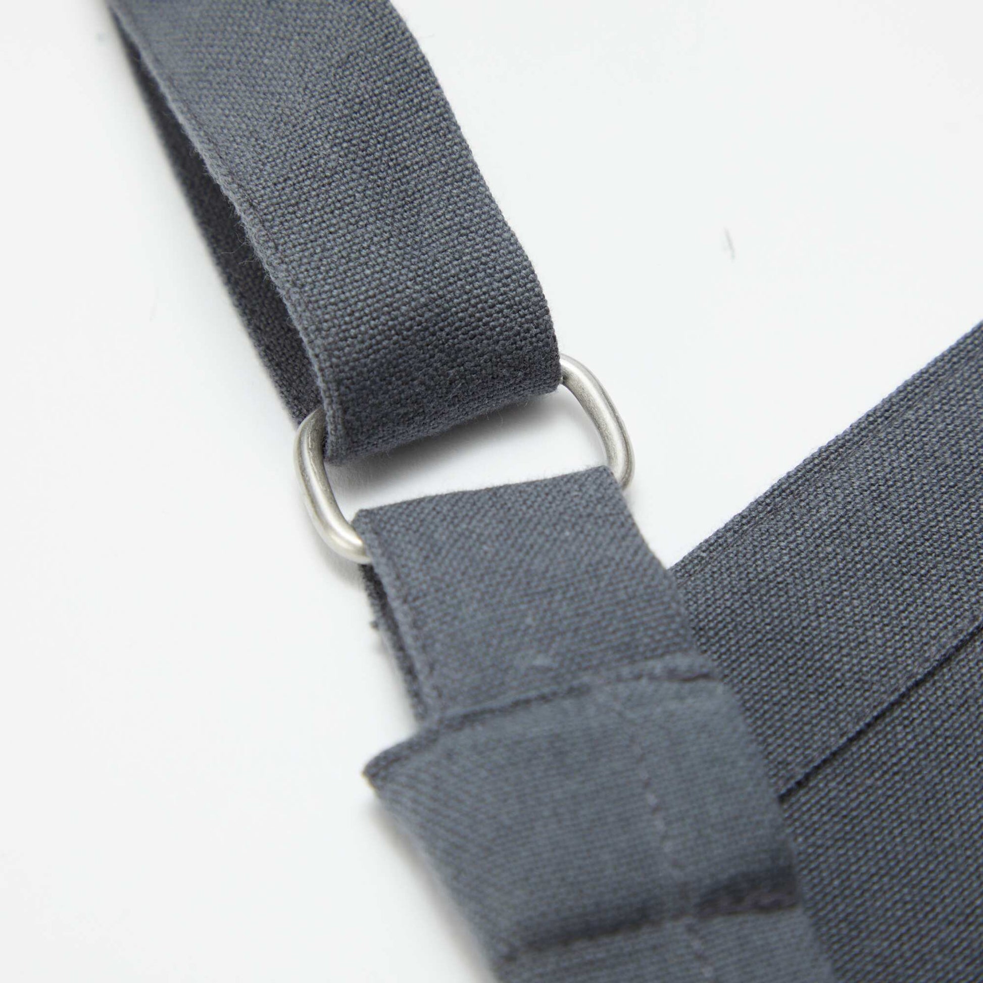 Tablier de cuisine en coton GRIS